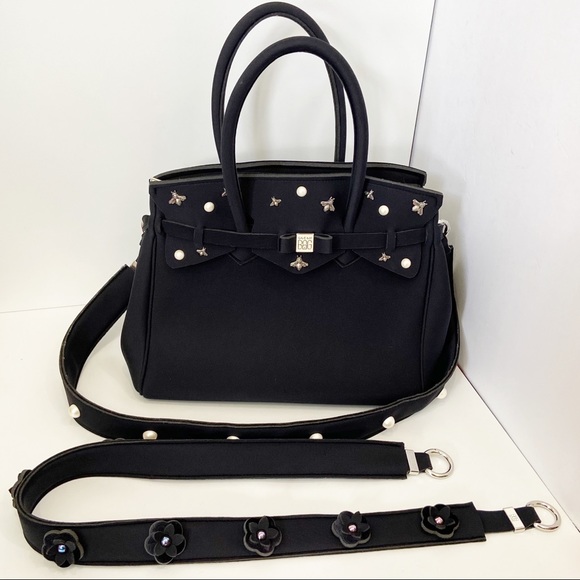 Save My Bag Bags Save My Bag Miss Bag Black Label Monaco Satchel Poshmark